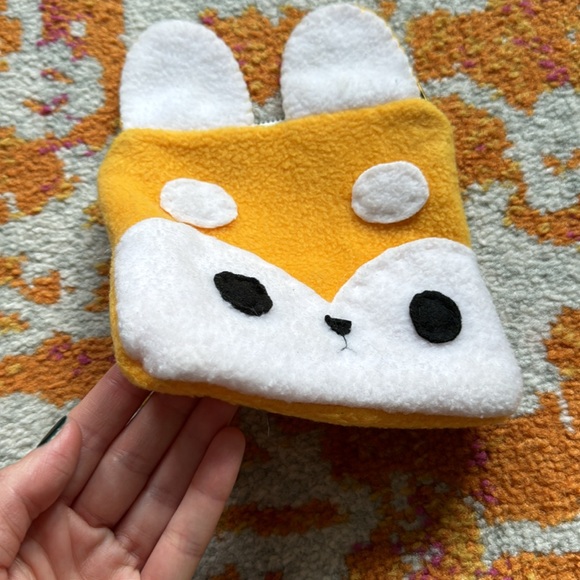 Kawaii Felt Handmade Zippered Case - Picture 2 of 5